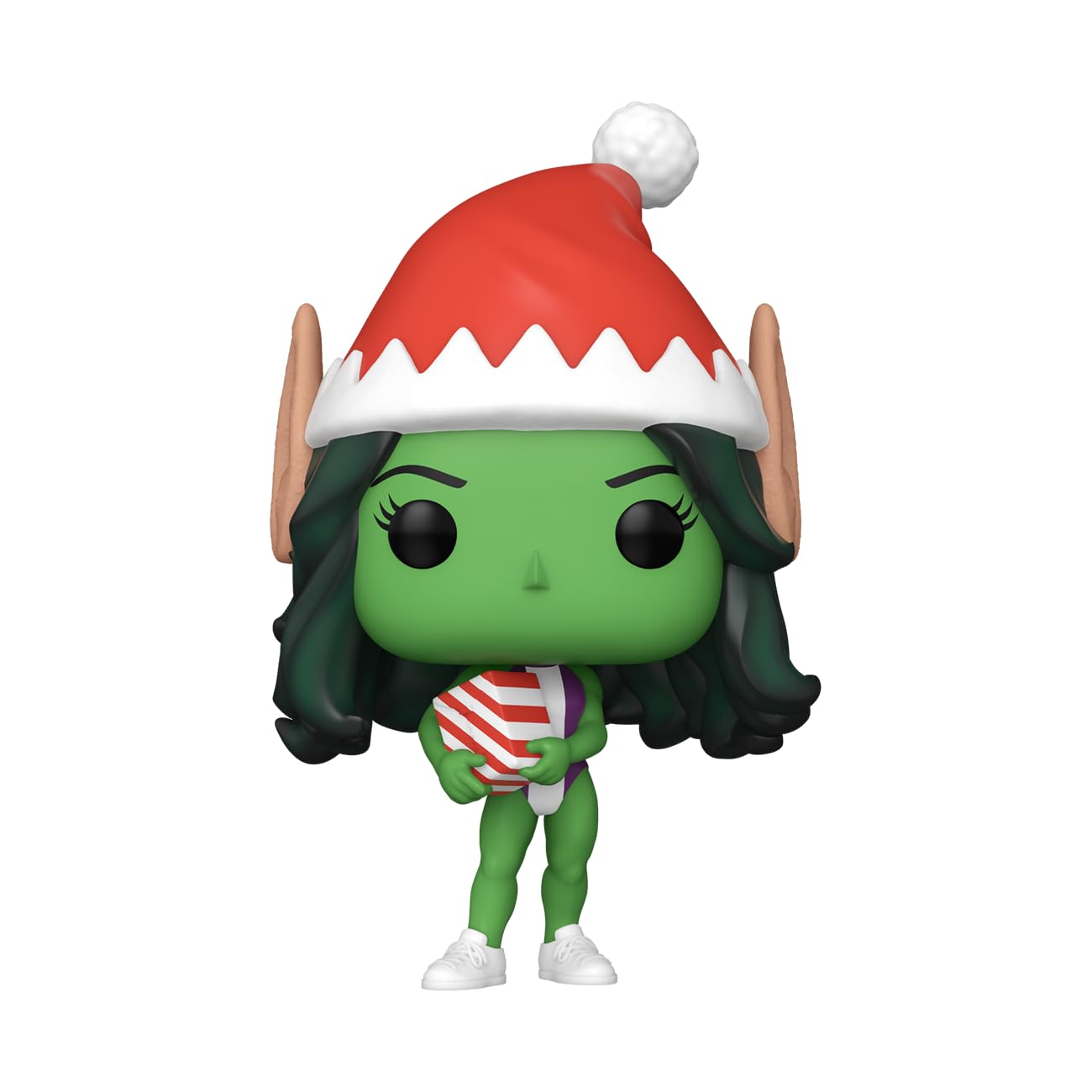 Funko Pop! Marvel: Holiday - She-Hulk - Marvel Comics - Collectable Vinyl Figure - Gift Idea - Official Merchandise - For Kids & Adults - Movies Fans - Model Figure For Collectors And Display