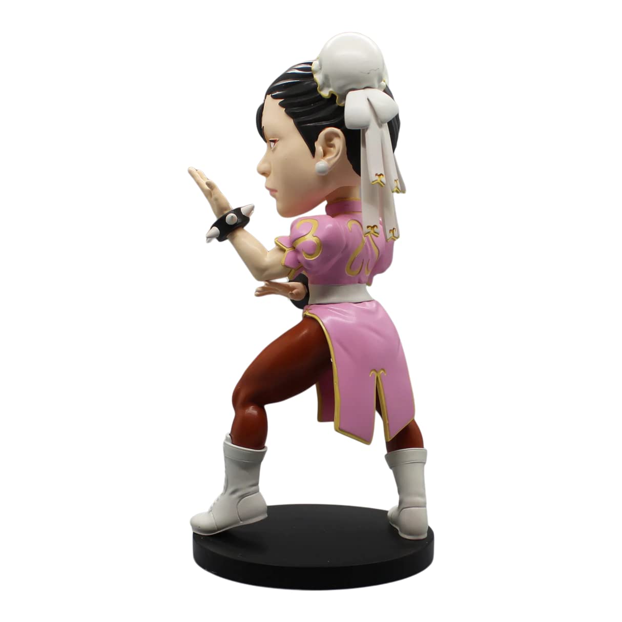 Icon Heroes Street Fighter: Chun-Li (Pink) Polystone Bobblehead