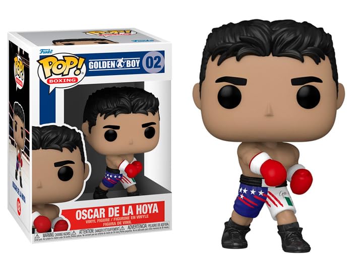 Funko Boxing + Protector: Pop! Sports Vinyl Figure (Bundled With Toybop Box Protector Collector Case) (Oscar De La Hoya)