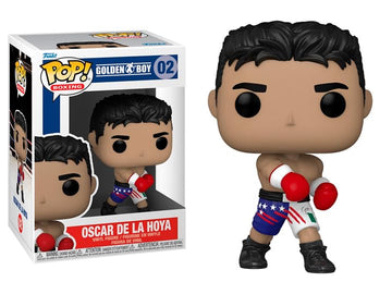 Funko Boxing + Protector: Pop! Sports Vinyl Figure (Bundled With Toybop Box Protector Collector Case) (Oscar De La Hoya)