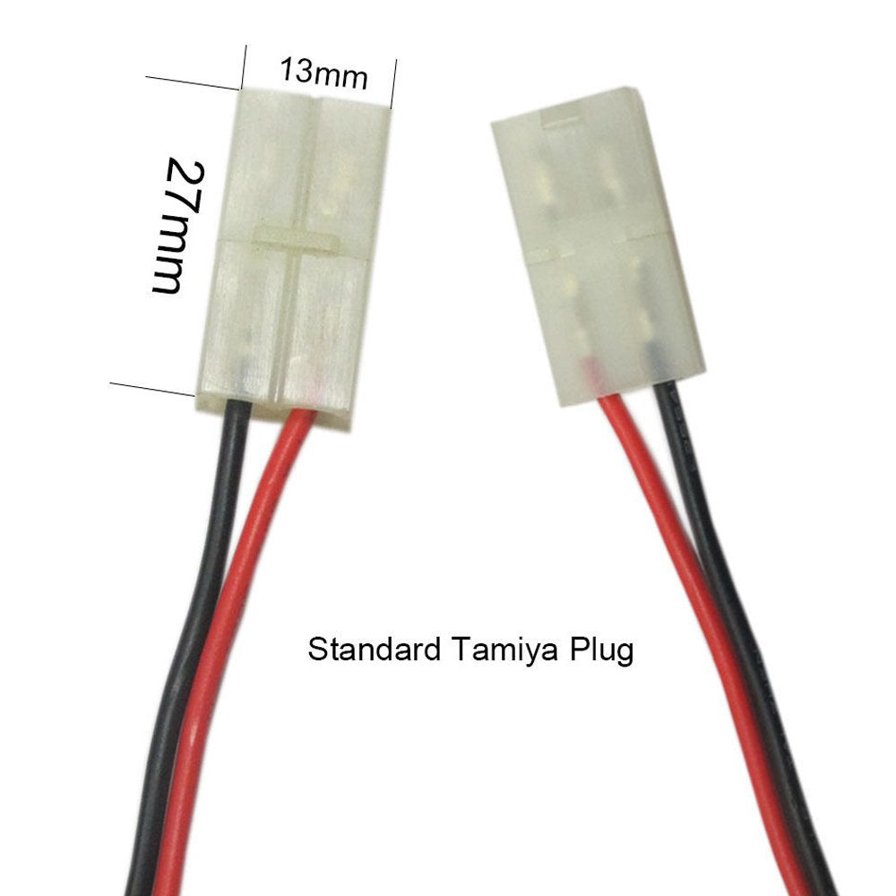 QBLPOWER 9.6V 1500mAh NI-MH Rechargeable Battery Pack Tamiya Plug for RC Car Boats Robots 1Pack