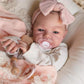 Wooroy Realistic Reborn Baby Dolls - 20 Inch Lifelike Newborn Baby Doll Girl Real Life Baby Dolls With Weighted Soft Body Gift Toy For Kids Age 3+