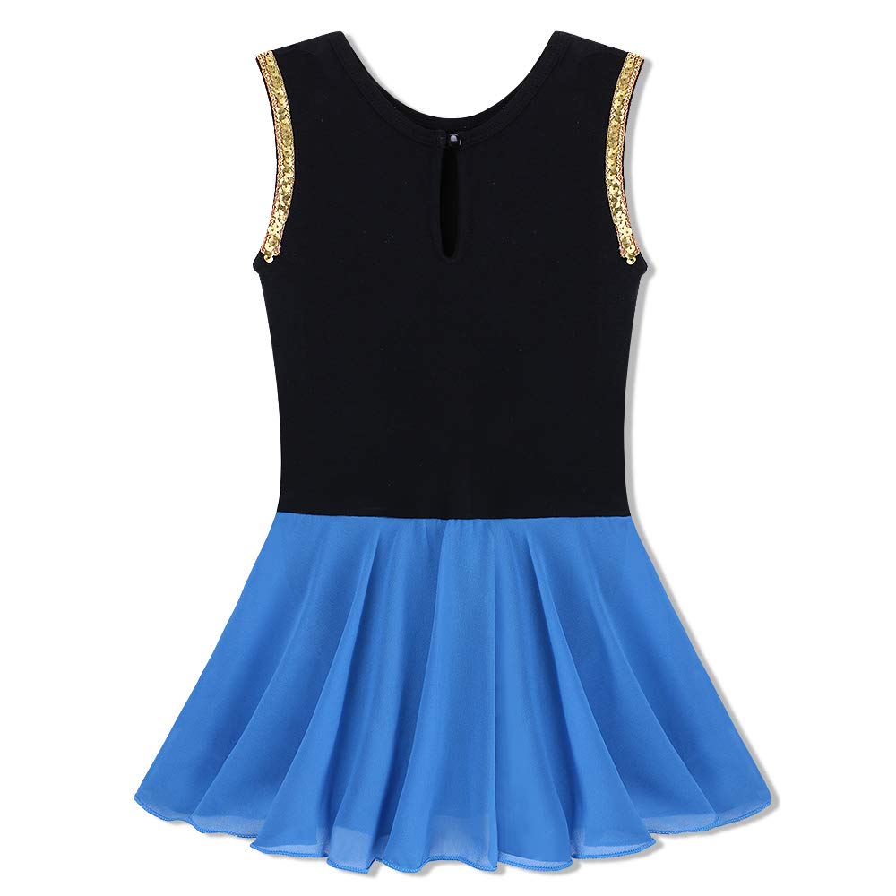 Baohulu Toddlers Dancing Cosplay Tutu Ballet Leotard For Girls 3-12 Years Black