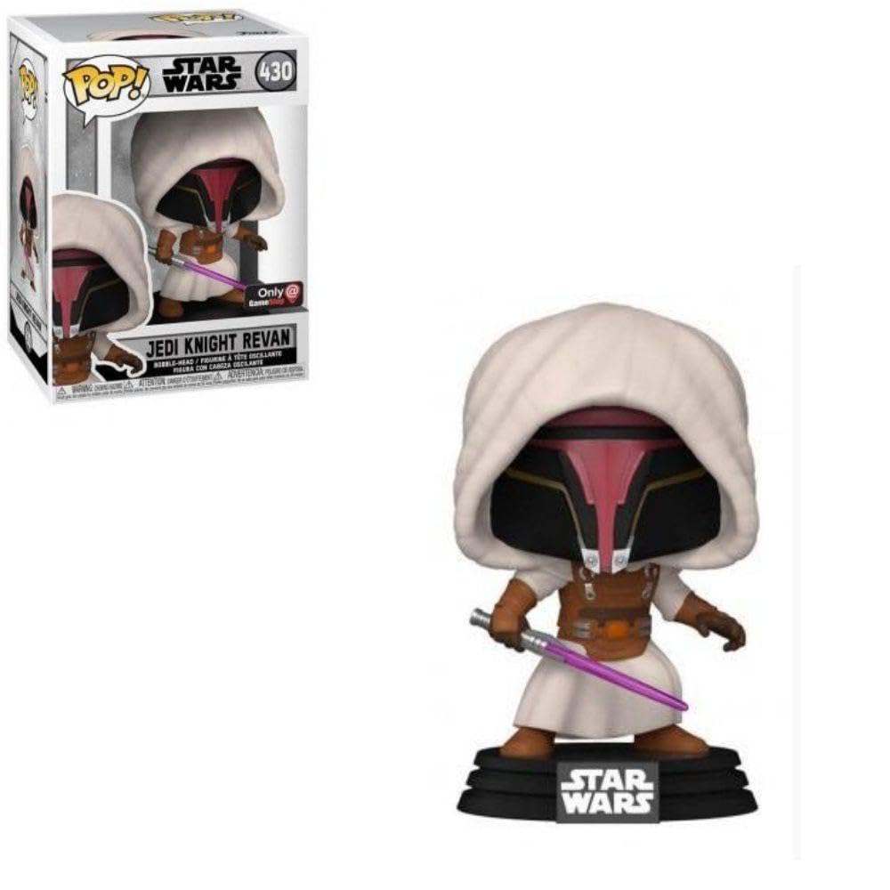 Funko Pop Star Wars Jedi Knight Revan Action Figure - 3.75 Inch Exclusive, Assorted Vinyl, Model B096H7CZ51-FBA