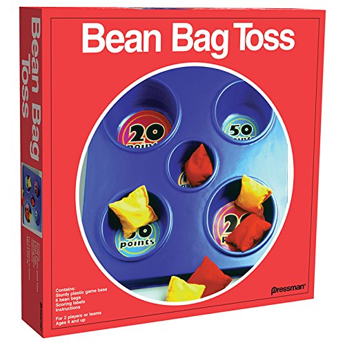 Pressman PRE-2088-12 Toys Bean Bag TOSS (Set of 6)