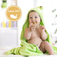 Vicloon Baby Teether Toys, Silicone & Natural Wood Teether Ring, Baby Teething Toys For Babies 0 Months+, Silicone Chewable Ring