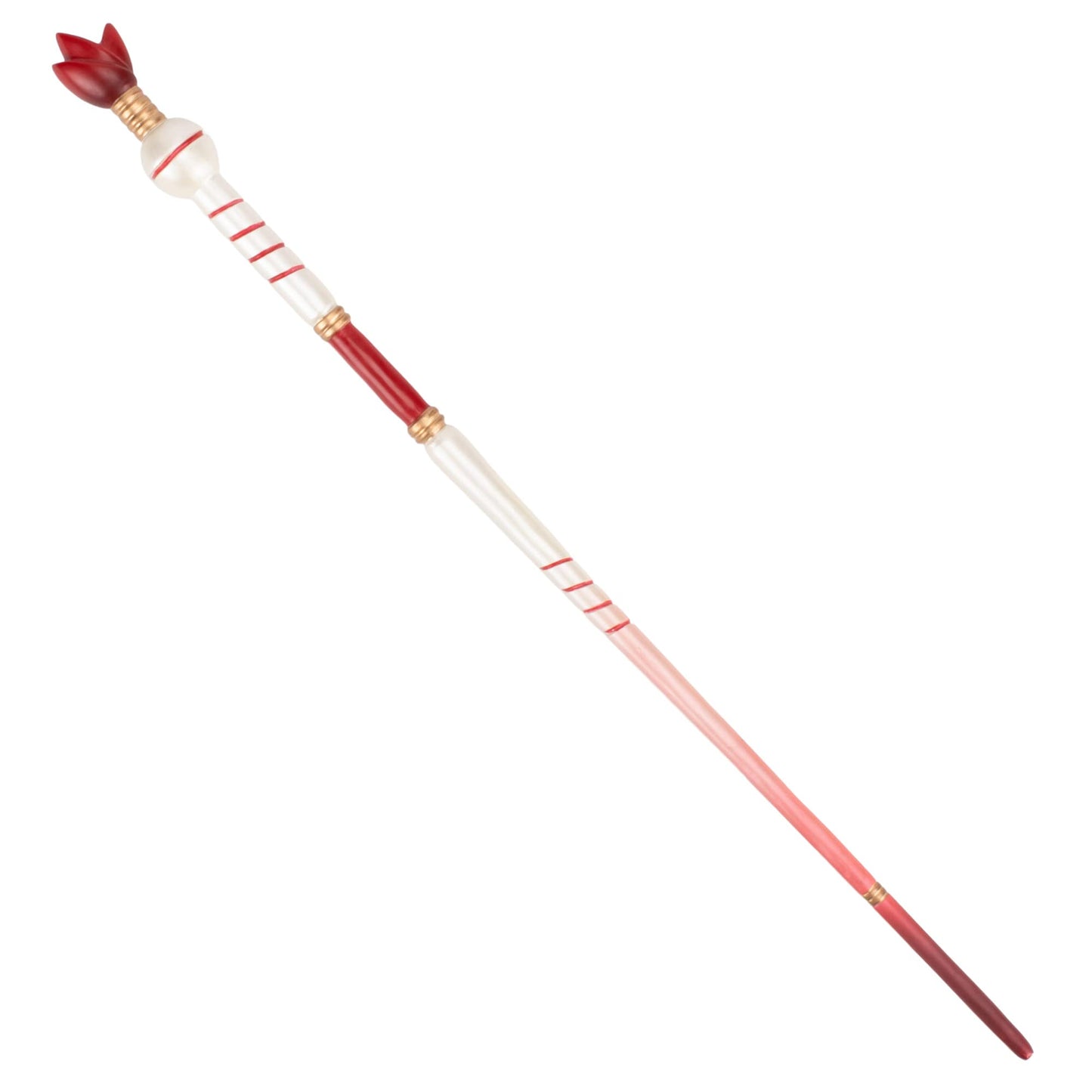 Cottage Garden Aristocrat Fire 13.75 Inch Resin Collectible Witch Wizard Cosplay Magic Wand