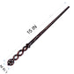 Handicraftviet Hand Carved Wood Magic Wizard Wand/Witch Wand Real Wood Wands 15 Inch For Wizards/Magical Gift For Halloween, Christmas And Birthday Party/Wooden Wand Star (S5)