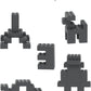100 Piece Dark Gray Bricks Bulk, Gray 2X4 Building Bricks Flat, Compatible With Lego Parts And Pieces: 2X4 Grey Bricks(Color: Da