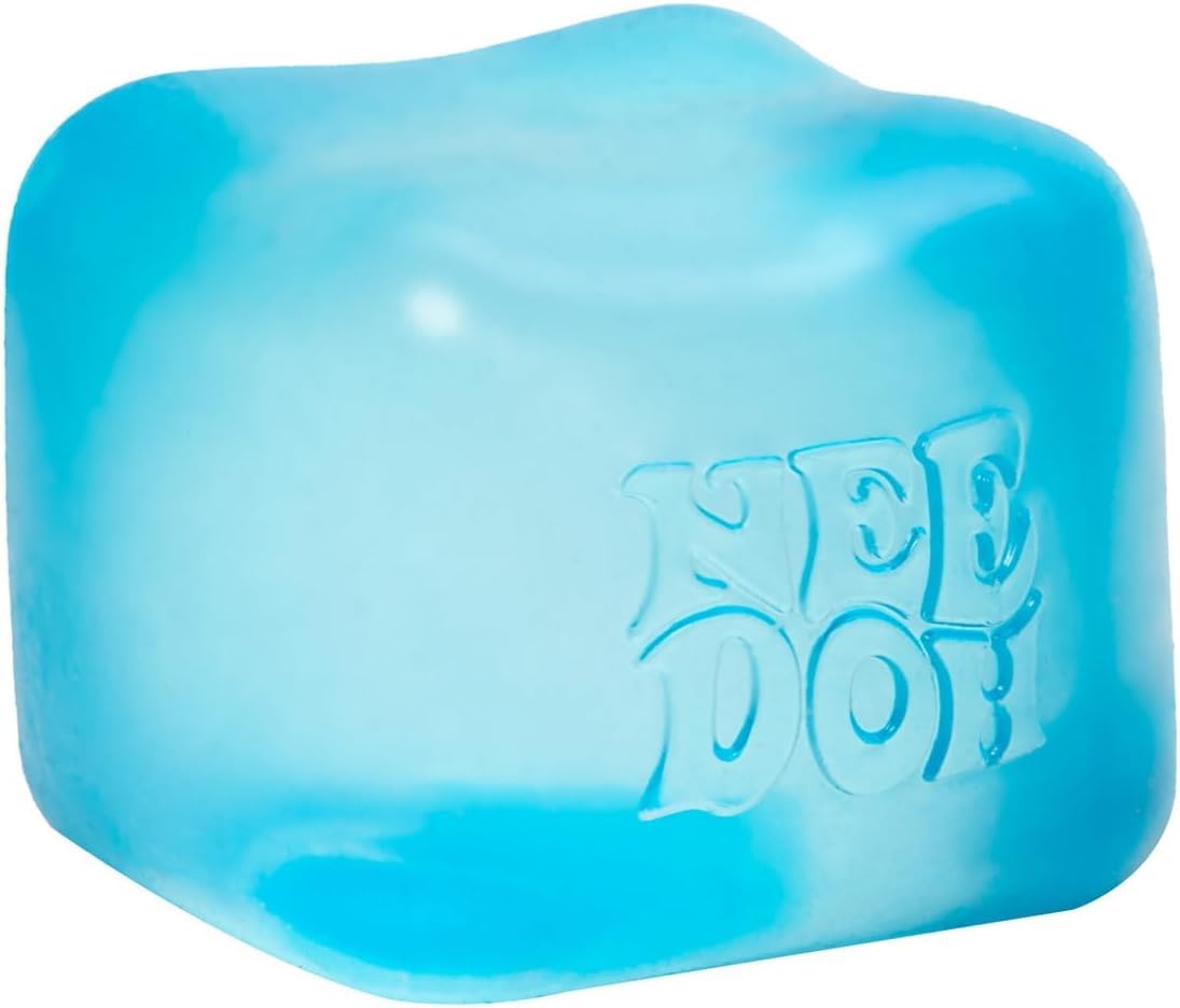 Schylling NeeDoh Nice Cube -Sensory Squeeze Toy with Super Solid Squish - 2.25 Cube-New