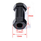 Readytosky 12mm Wheel Hub Hex Spacer 25mm Offset Extension Drive Adapter for 1/10 Traxxas Rustler Axial SCX10 ii Wraith Gen7 Gen