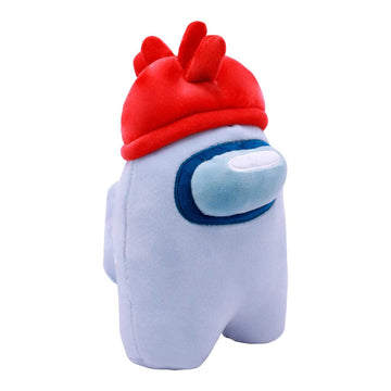 Just Toys Llc Among Us Plush - Series 2 (White W/Glove Hat)