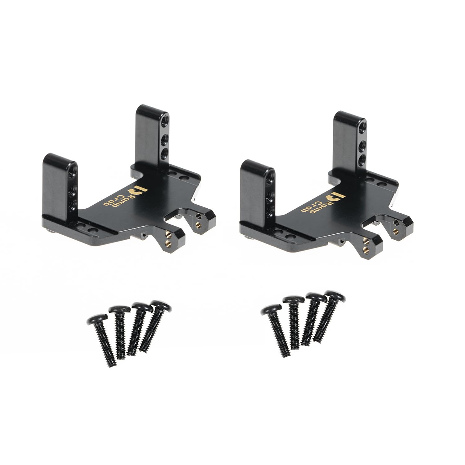 Rampcrab Servo Mount Bracket For Scx24 Ax24, Adjustable Mount For 1/24 Rc Car Steering Servo, Upgrade Parts For Axial Ax24 Scx24
