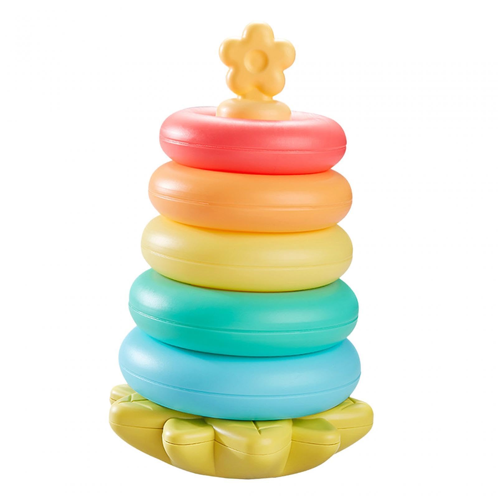 Club BollywoodRainbow Stacker Rainbow Rings Early Learning Toy For Children Birthday Gifts|Baby|Toys For Baby|Developmental Baby