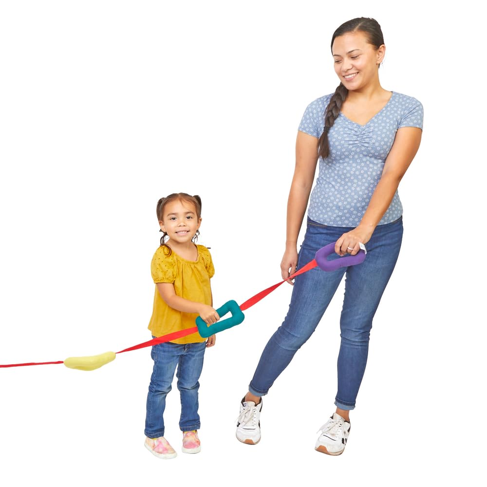 Excellerations Shapes Walking Rope For Kids Classroom Supplies(14-1/2' Long)