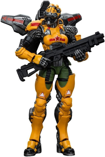 JOYTOY Infinity Yu Jing Black Ops Tiger Soldier, Female 1:18 Scale Action Figure Collection Model 4.25 inch