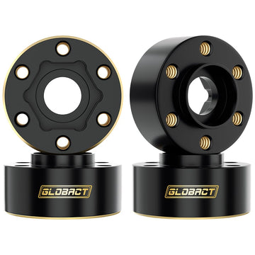 Globact Brass Weights 12Mm Hex Hub Extended Wheel Hex Hubs 78G Counterweight For 1/10 Trx4 Trx6 Axial Scx10 Ii Iii Redcat Gen7 G