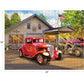 RoseArt - American Nostalgia - Hot Rod Flames - 550 Piece Jigsaw Puzzle for Adults
