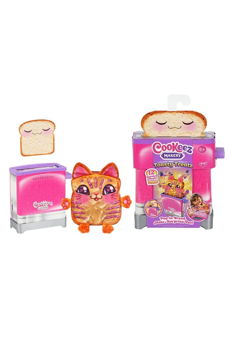 Cookeez Makery 2 Pack Bundle: Pop Tart Toasty Treatz (Scented Plush Assortment) And Cookeez Makery Toasty Treatz Plush Assortmen