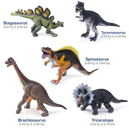 Animal Zone Dino Collectibles 5 Pk