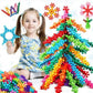 Sujani Star Links Interlocking Kids Building Toys | Interactive Stem Learning Toy | 75 Pcs Preschool Building Set For Kids Age 3