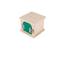 Adena Montessori Coin Lock Box,2 In 1 Object Permanence Box Toys For 1 Year Old Baby Coins,Wooden Mechanisms Help Develop Probelm Solving Skills Toys For 6-12 Month Infant Toys,Learning Kids Gifts
