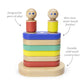 11 Piece Tegu Magnetic Floating Stacker Building Block Set, Big Top