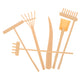 Magiclulu 6Pcs Zen Sand Table Rake Beach For Kids For Kids Beach Accessories For Kids Model Accessories Craft For Mini Zen Garde