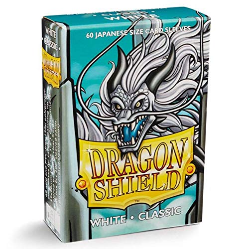 Arcane Tinmen Atm10605 59 X 86 Mm Dragon Shield Japanese Deck Protectors - White  60 Per Pack