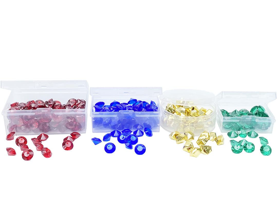 Bitsbins Board Game Piece Storage And Organizers, Accessories That Organize Tokens And Components Both In The Game Box And During Game Play | Combo Pack Of 6 Pods, 4 Minis, 4 Originals And 4 Xl'S