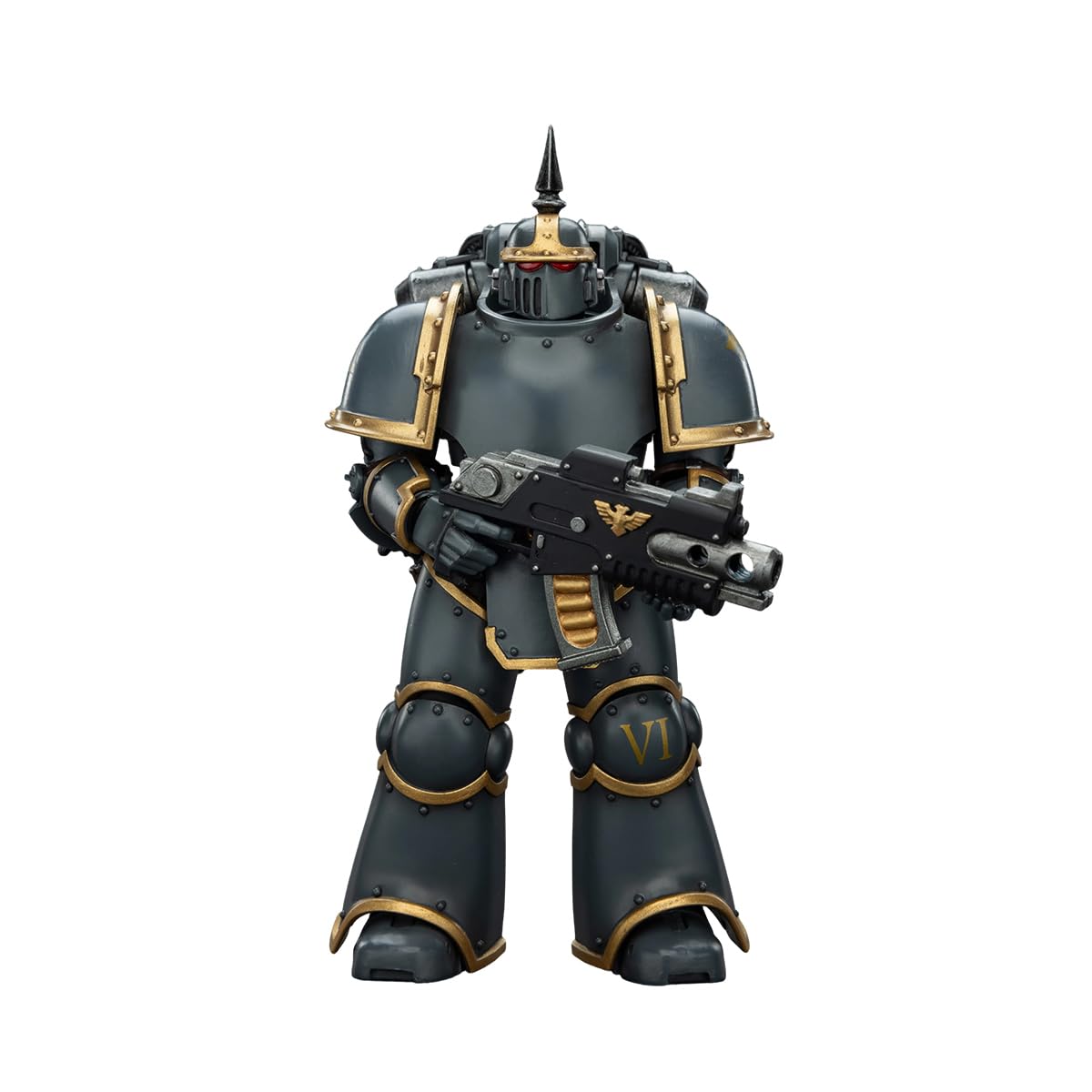 JOYTOY Action Figures Warhammer 40K MK LLL Tactical Legionary 1/18 Movable Model Collectible Figurine Ages 15+ (Space Wolves)