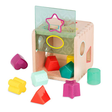 B.Woody - Wonder Cube Shape Sorter