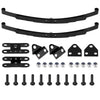 MOHERO Steel Leaf Springs Set HighLift Chassis Leaf Spring Suspension Set for 1/10 RC D90 Crawler Car Upgrade Parts
