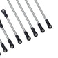 LCG Girder Frame Stainless Steel Linkage Link Rod Rod End For 1/10 RC Crawler Axial SCX10 II III TRX4 Capra 1.9 LCG Rails Chassi
