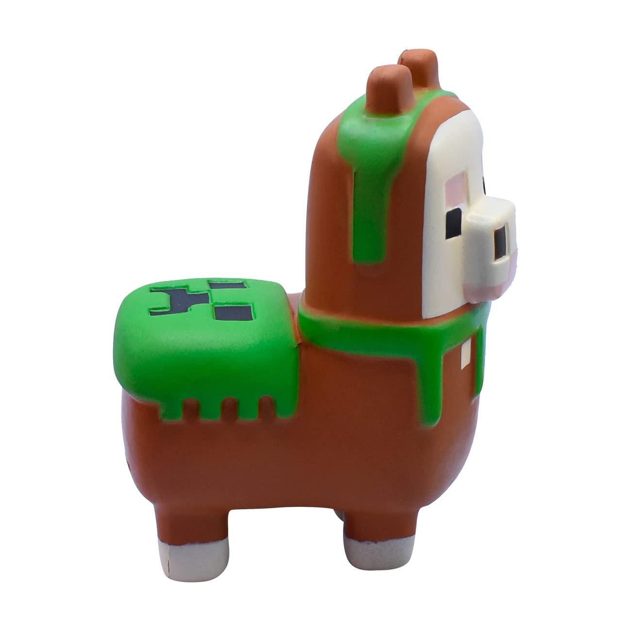 Minecraft Llama Mega Squishme Series 2 - Perfect For Party Favors, Classroom Prizes, Stress Relief Toys, Fidget And Treasure Boxes - Minecraft Figures, Squishy Animals & Small Toys