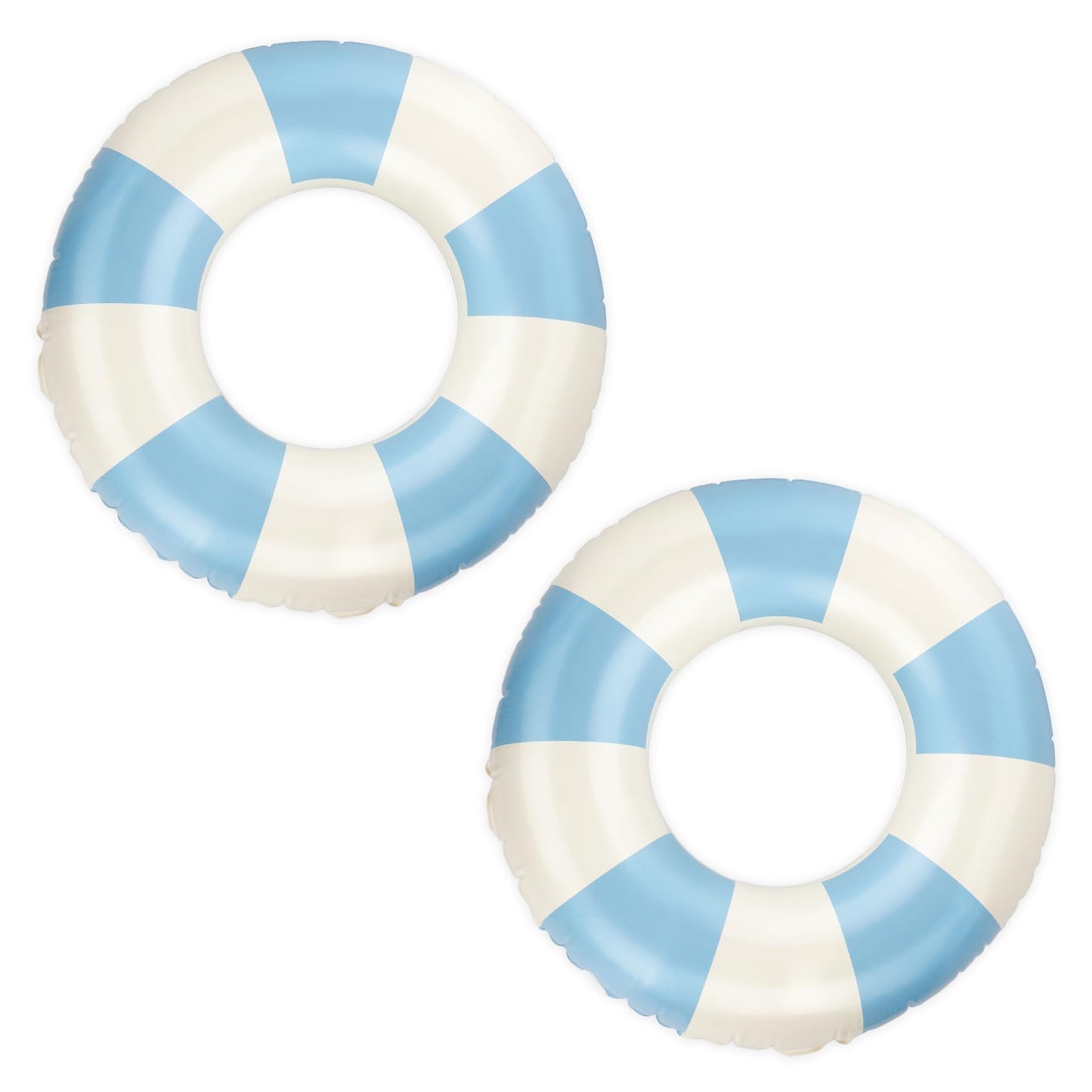 Pool Tubes  2 Pack Blue Inner Tubes for Pool  Round Intertubes Pool Floats Floating Tubes for mature-themed Kids Swim Pool Rings Floaties Tubes Inflatable Donut Float Swimming Ring Water Lake Party Supplies