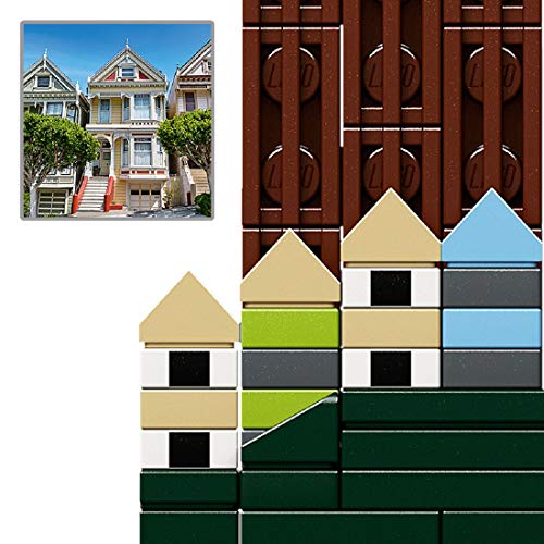 Lego Architecture Skyline Collection 21043 San Francisco Building Kit Includes Alcatraz Model, Golden Gate Bridge And Other San Francisco Architectural Landmarks (565 Pieces)