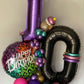 Purple Number Balloon 40 Inch, 0 Number Balloons, 10 20 30 40 50 Numbers Balloon Birthday Decorations, Purple Party Supplies For