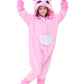 Cuteplush Kids Animal Onesie Cosplay Costume Halloween Pajamas 8 Years Pink