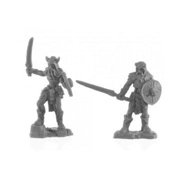 Reaper Miniatures REM44141 Bones BK Rune Wight Warriors Miniature Game - Set of 2