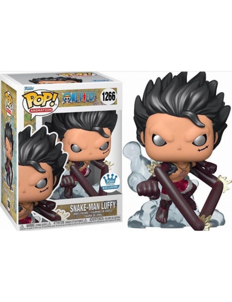Funko Pop Animation Snake-Man Luffy Metallic Exclusive Vinyl Figure 1266 - Green
