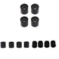 12pcs High Strength Aluminum Longboard Skateboard Bearing Spacers 10 x 10mm