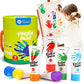 Jar Melo Washable Finger Paints For Toddlers, 7 Colors Large Capacity (2.1Fl Oz), Non Toxic Baby Paint For Hand And Feet, Safe Art Supplies, Preschool Learning Gifts For Kids Age 2+