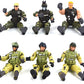 PowerTRC 12 Pack Special Forces Action Army Combat Military  War Men  Figures and Accessories Pose-able Toy Play Set for Kids (4-Inches)