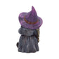 Nemesis Now D5049R0 Double Small Witch And Cauldron Figurine, Polyresin, Black, 9.7Cm