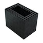 Wyswyg Building Bricks 2X4 Stud 140 Pcs, Classic Building Blocks, Building Bricks Only, Compatible, Black.
