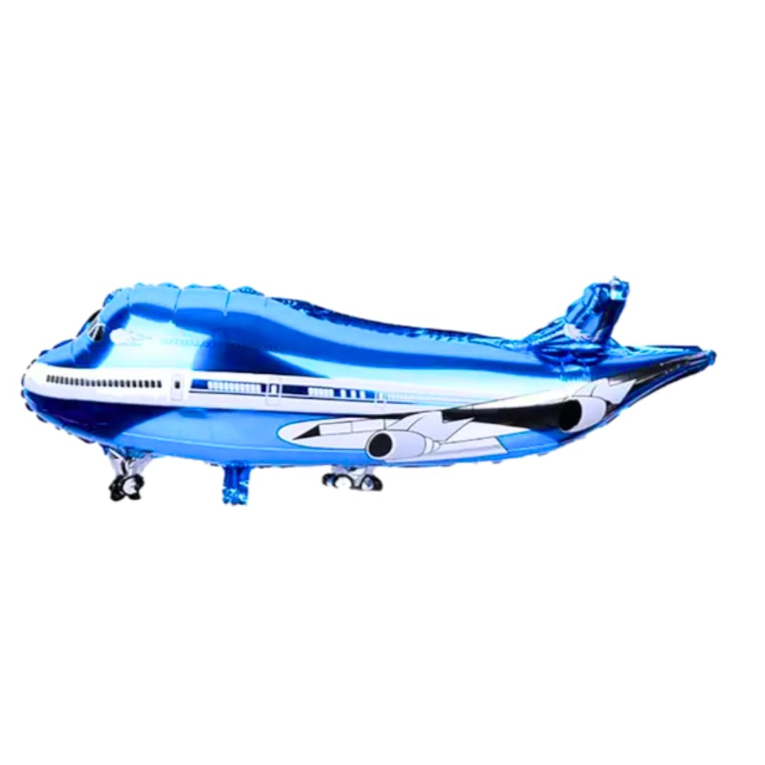 Party Decorz Airplane Foil Balloon (17x31 Inch,1pcs) for Birthday Party