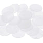 Tupalizy 1 Inch Clear Circular Acrylic Game Accessories Miniature Bases Flat Discs Counter Markers for Miniature Stands, Tableto