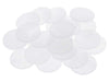 Tupalizy 1 Inch Clear Circular Acrylic Game Accessories Miniature Bases Flat Discs Counter Markers for Miniature Stands, Tableto