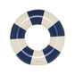 Petites-Pommes Pool Floats for Kids & Toddlers - Durable Inner Tube, Handprinted Classic Striped Design Water Tubes, Soft Comfor